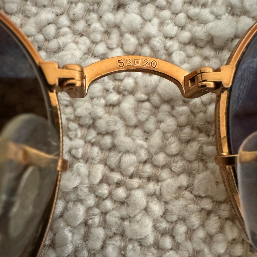 Rare Ray-ban 

ROUND METAL FOLDING - Picture 14 of 15